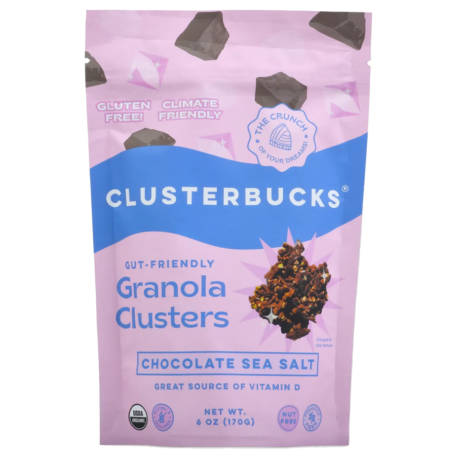 Chocolate Buckwheat Granola Clusters