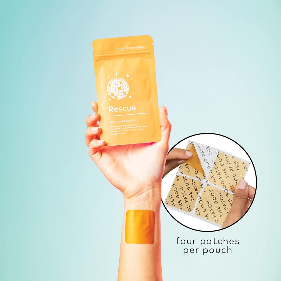 Rescue Plant-Based Vegan Wellness Patch (4 CT)