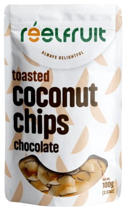 Toasted Coconut Chips - Chocolate