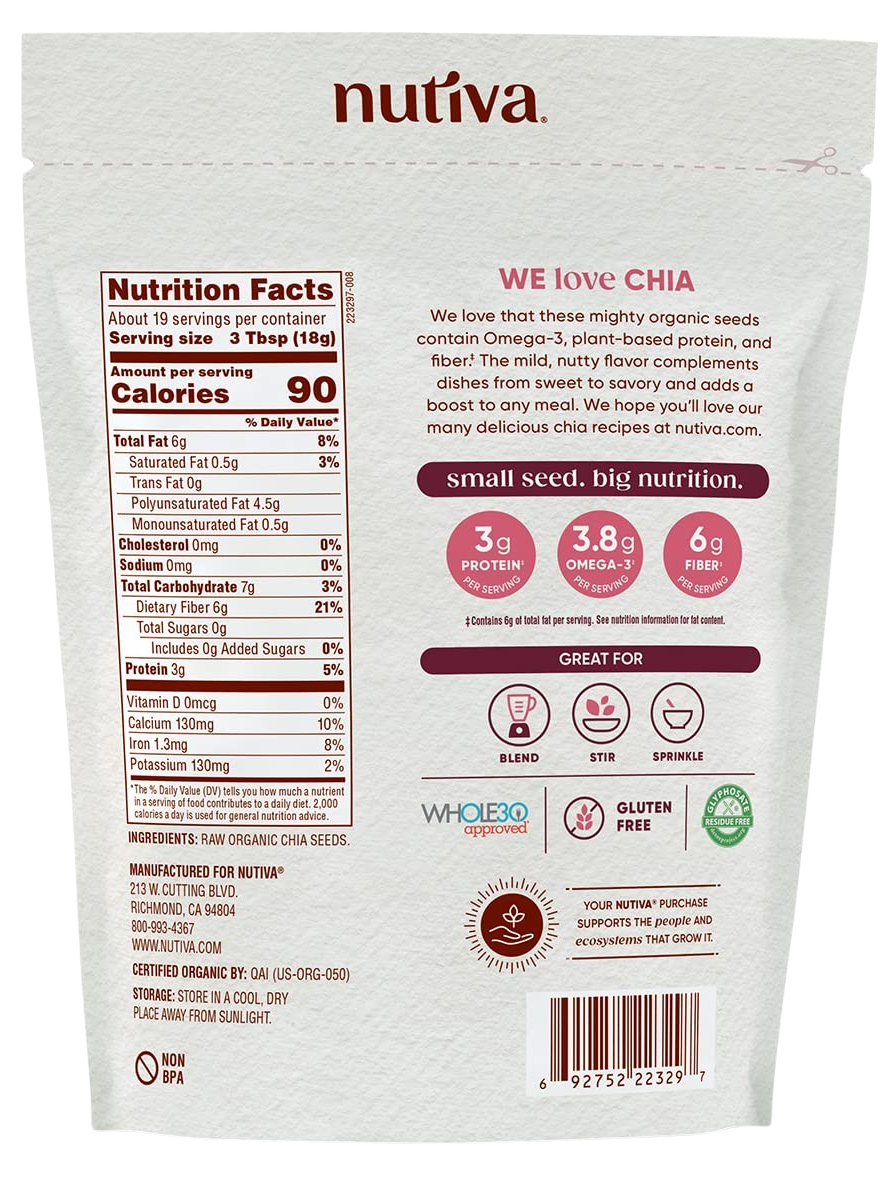 Organic Ground Chia Seeds