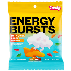 Energy Bursts Zesty Fruit Blast Gummies