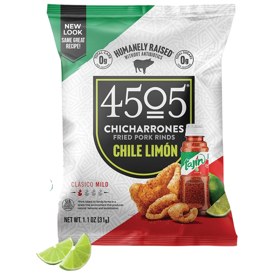Tajin Lime Fried Pork Rinds (Snack Bag)