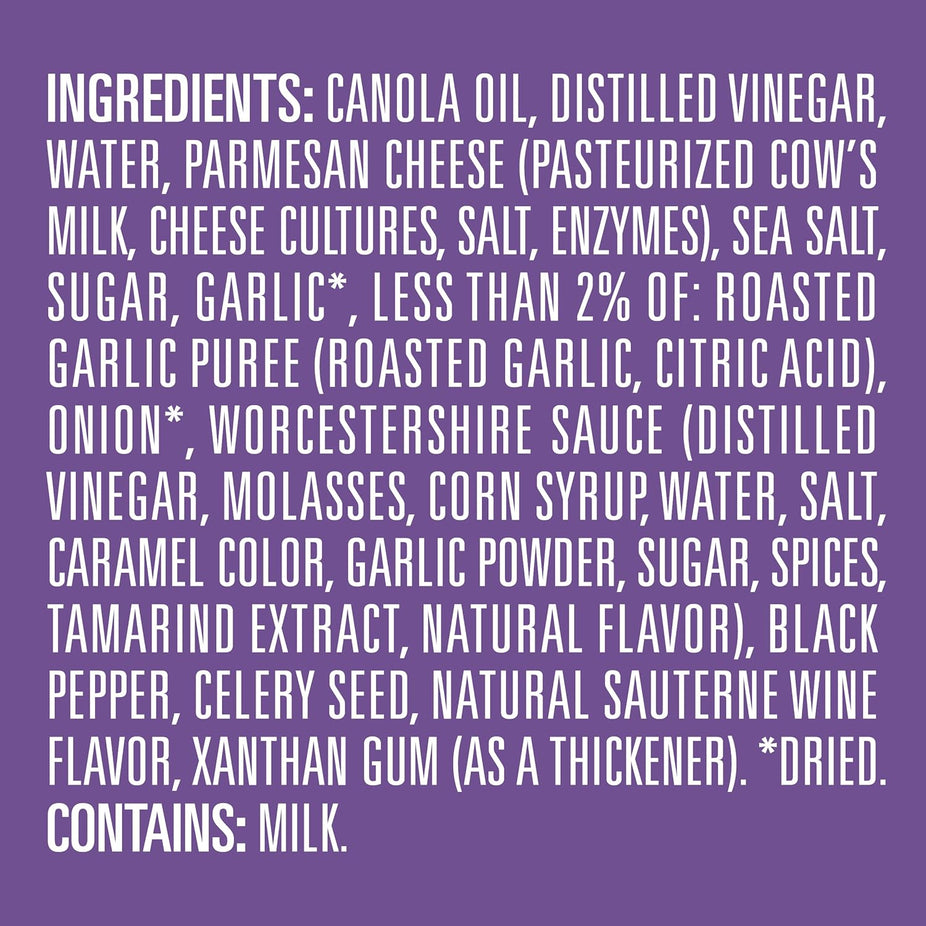 Parmesan & Roasted Garlic Dressing