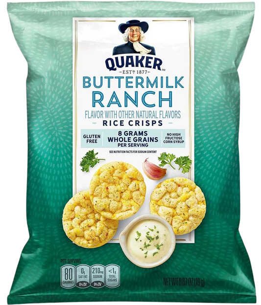Rice Crisps - Ranch (8 Pack)