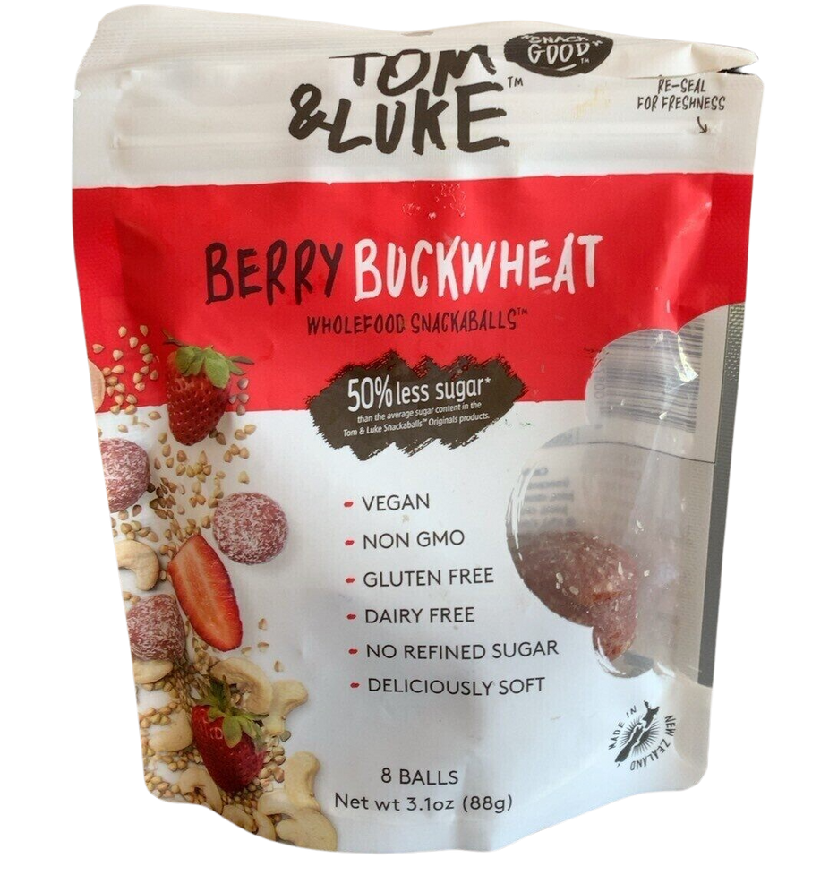 Berry Buckwheat Snackballs