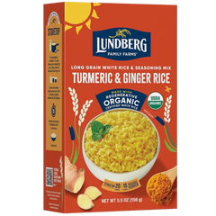 Organic Turmeric And Ginger Rice