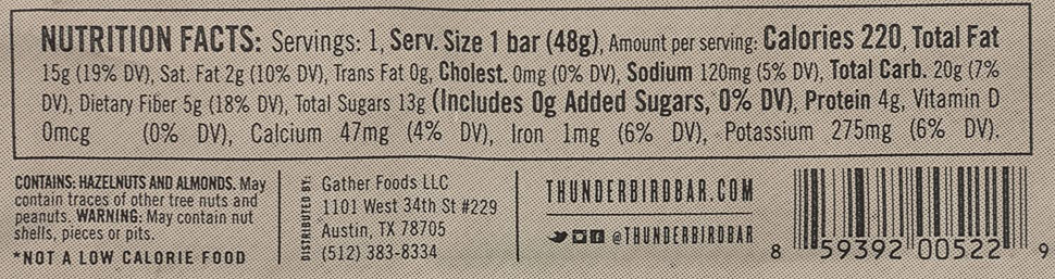 Hazelnut Coffee Maca Bars (12 CT) - DUP Do NOT USE