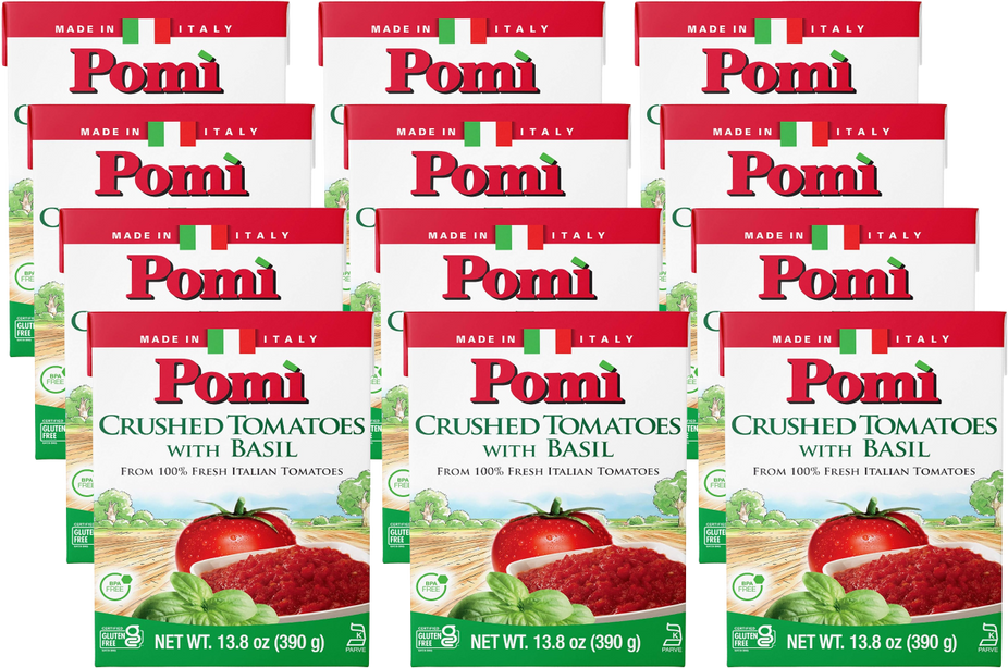 Crushed Tomatoes & Basil (12 Pack)