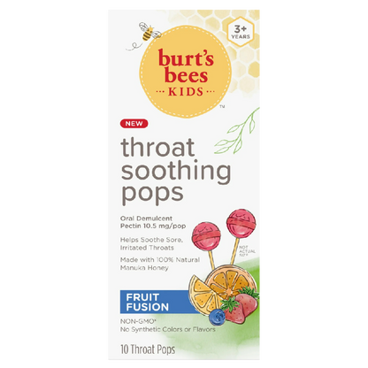 Throat Soothing Pops - Oral Demulcent - Fruit Fusion (10 CT)