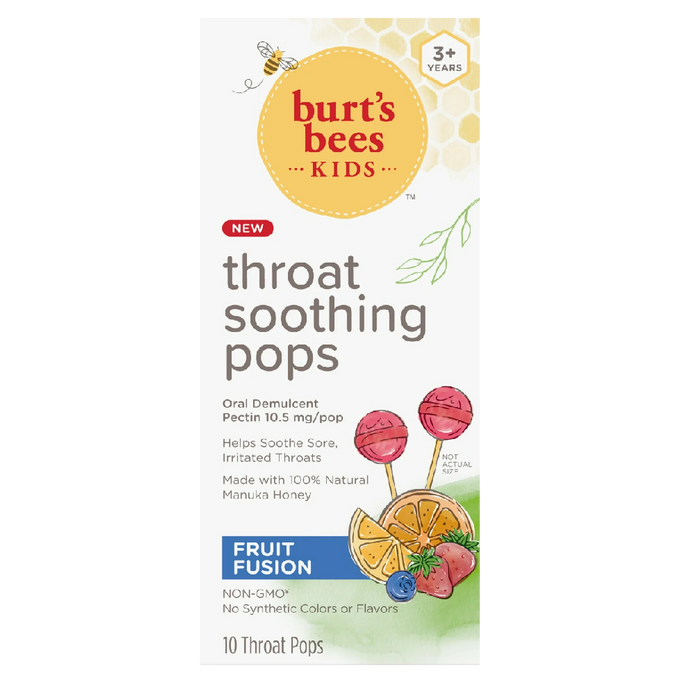 Throat Soothing Pops - Oral Demulcent - Fruit Fusion (10 CT)