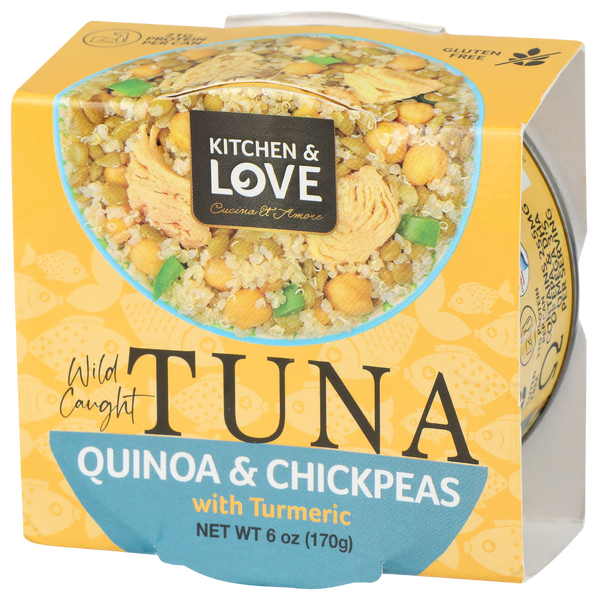 TUNA WITH BEANS & GRAINS - Front - Right - Unit