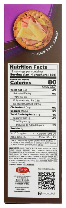 Breton Multigrain Crackers