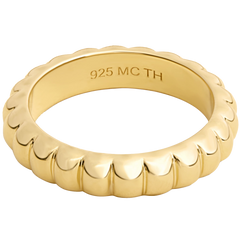 Aurelia Slim 18k Gold Vermeil Ring - Size 6.5