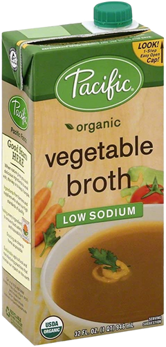 Low Sodium Organic Vegetable Broth