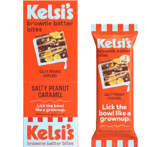 Salty Peanut Caramel Brownie Batter Bites (8 Pack)