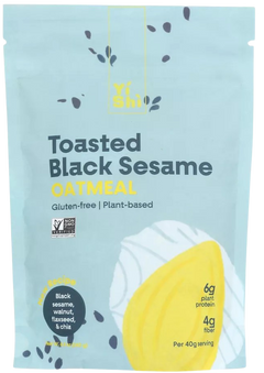 Toasted Black Sesame Oatmeal Pouch