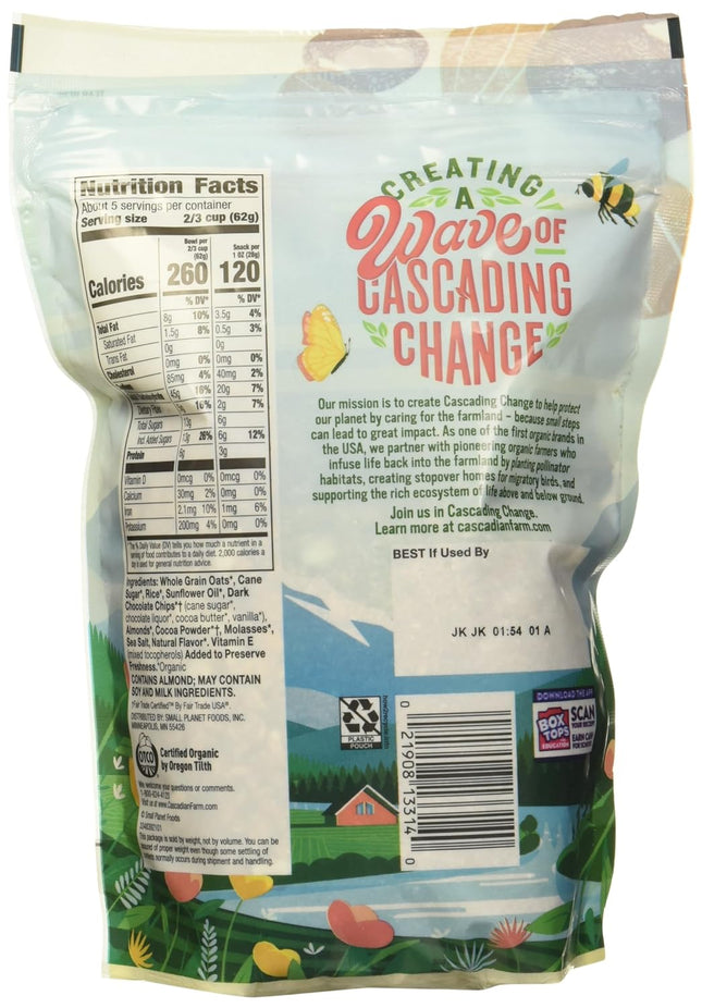 Organic Dark Chocolate and Almond Granola