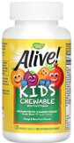 Alive! Kid's Chewable Multivitamin, Orange & Berry