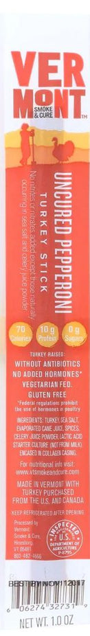 Uncured Turkey Pepperoni Sticks (24 Pack)