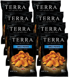 Sweet Potato Crinkle Chips (8 Pack)