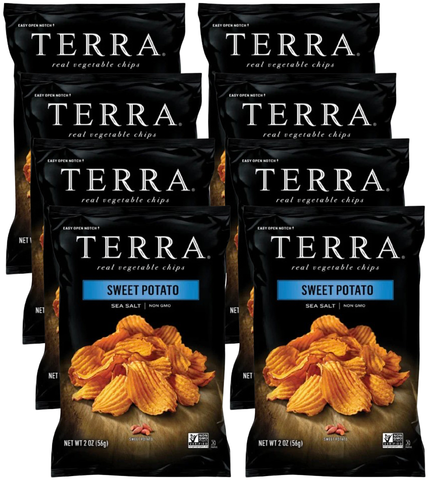 Sweet Potato Crinkle Chips (8 Pack)