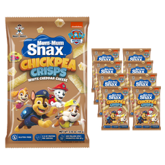 Paw Patrol Snax Chickpea Crisps White Cheddar Cheese (8 Pack)