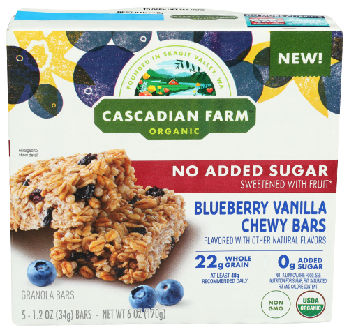 Blueberry Vanilla Granola Bar