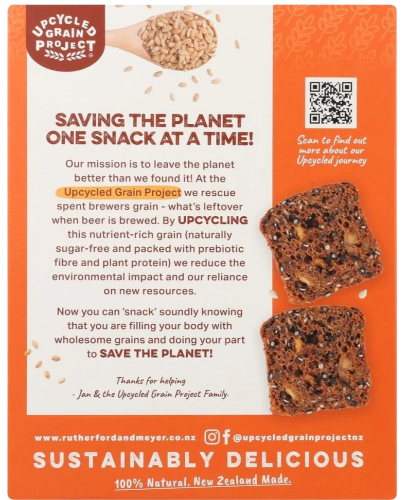 Orange & Sesame Grain Crisps