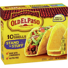 Stand 'n Stuff Yellow Corn Taco Shells (10 CT)