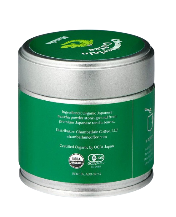 Organic Salamander Matcha Tea Tin