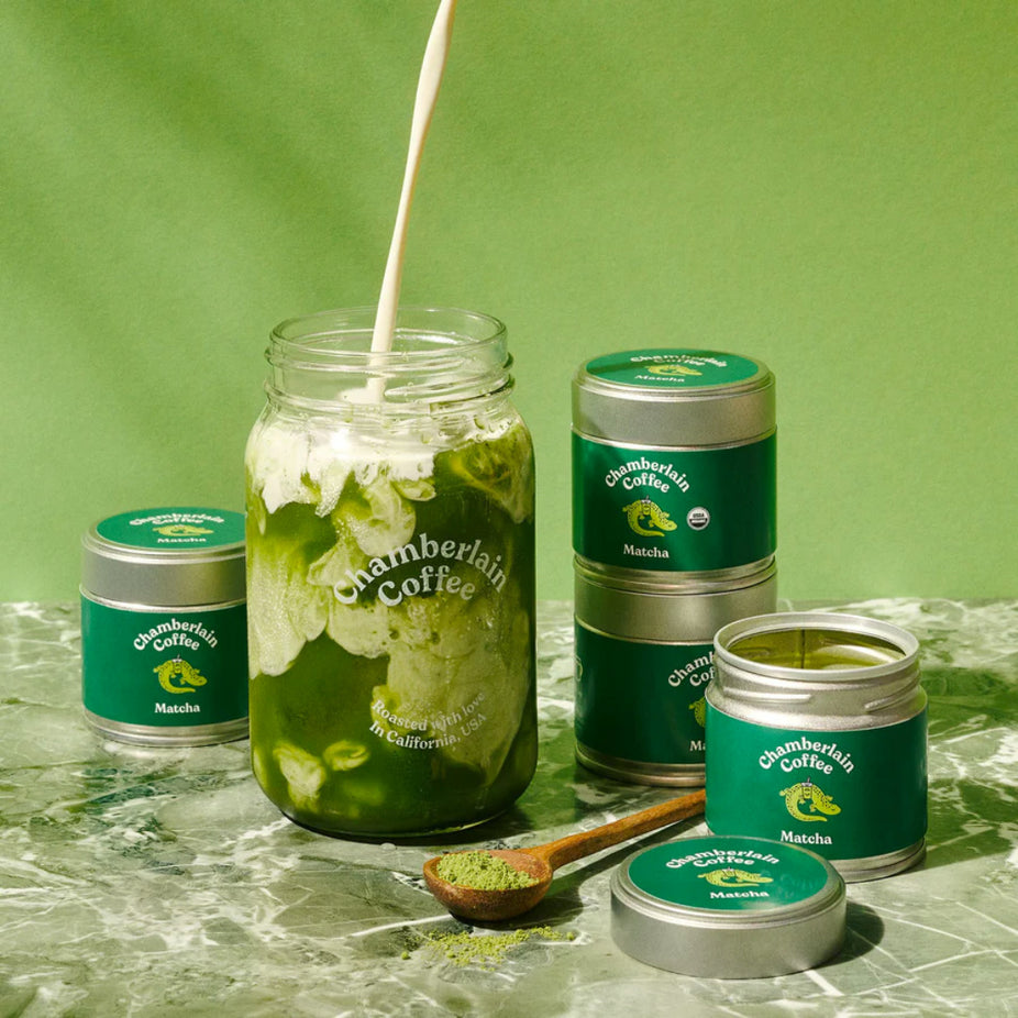Organic Salamander Matcha Tea Tin