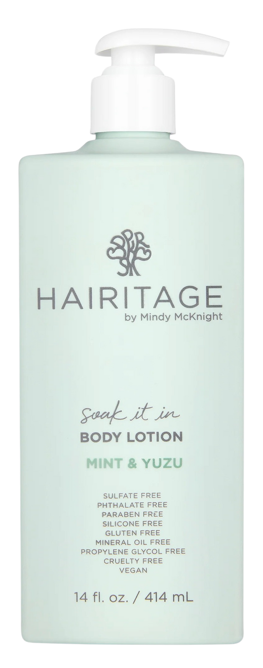 Soak It In Mint & Yuzu Scented Body Lotion