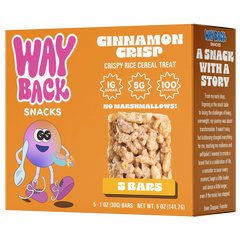 Cinnamon Crisp Crispy Rice Cereal Treat