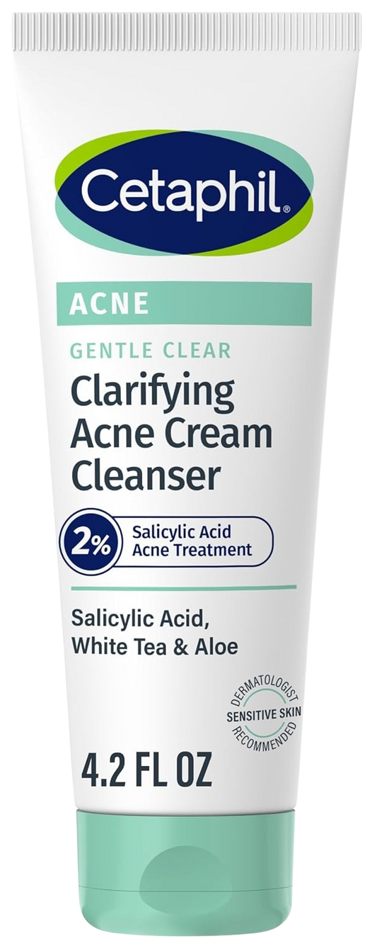 Gentle Clear Clarifying Acne Cream Cleanser