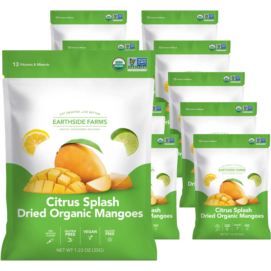 Citrus Splash Dried Organic Mangoes (10 Pack)