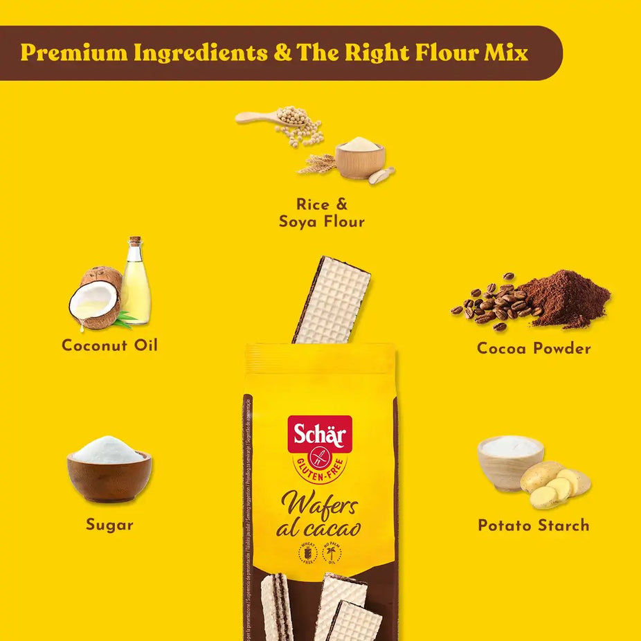 Gluten Free Cocoa Wafers