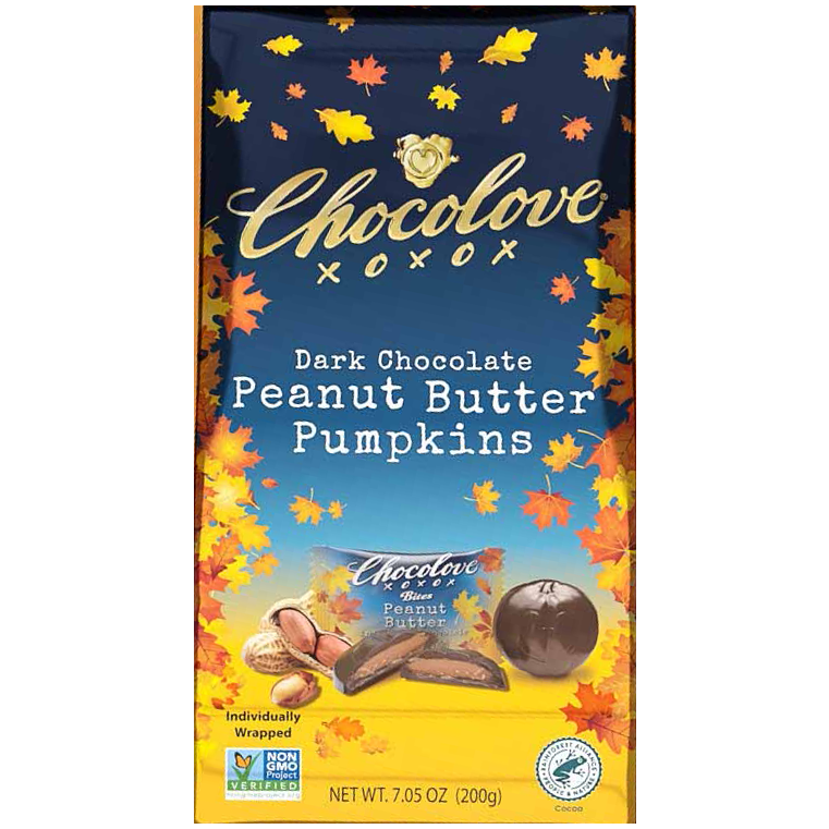 Dark Chocolate Peanut Butter Pumpkins