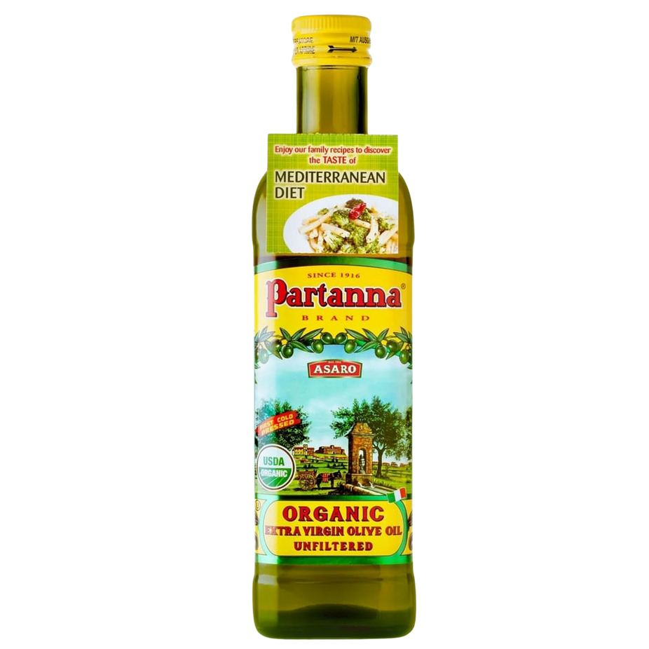 Organic Unfiltered Extra Virgin Olive Oil