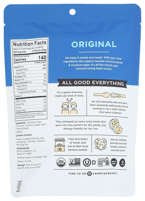 Original Coconut Crunchems Cookie