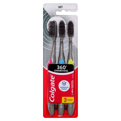 360 Soft Charcoal Toothbrush (3CT)