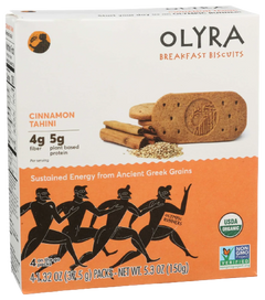 Cinnamon Tahini Breakfast Biscuits (4 PACKS)