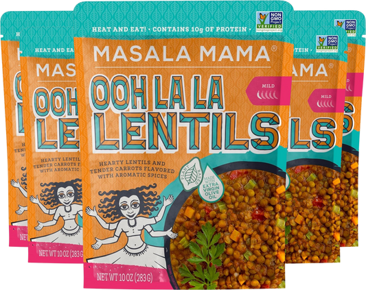 Ooh La La Lentils - Heat and Eat (6 Pack)