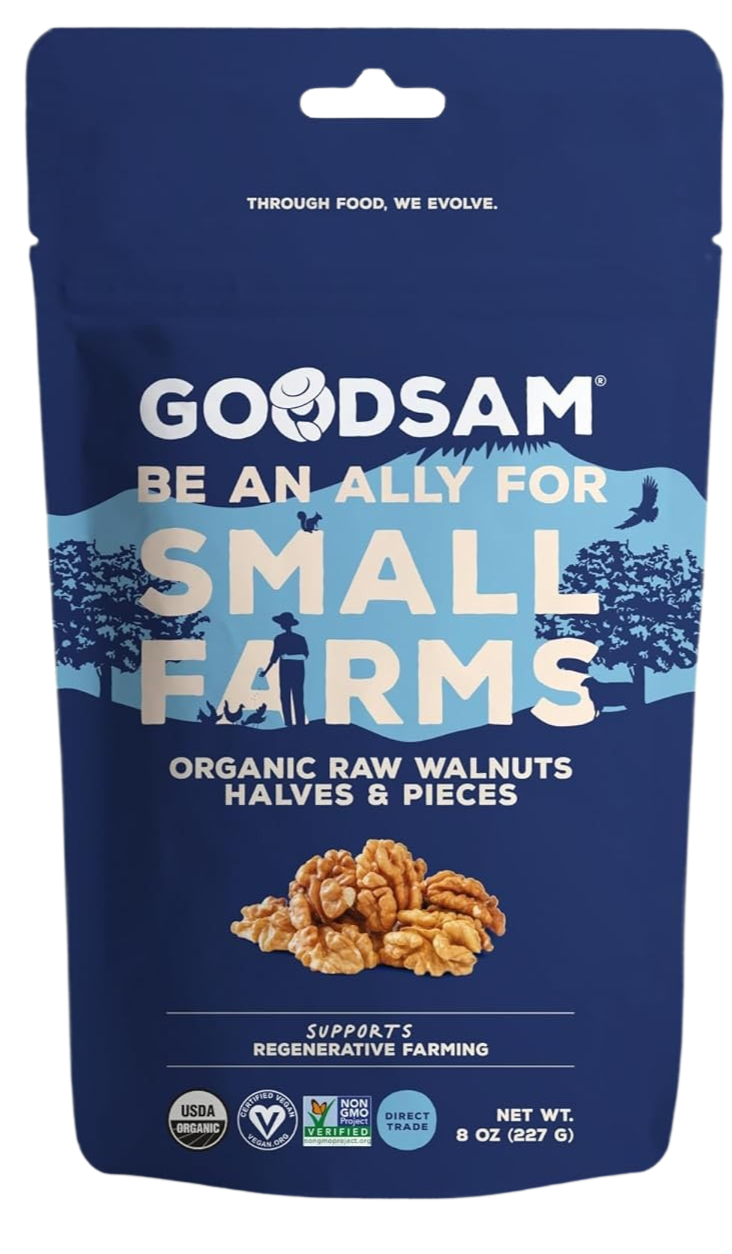 Organic Raw Walnuts, Unsalted