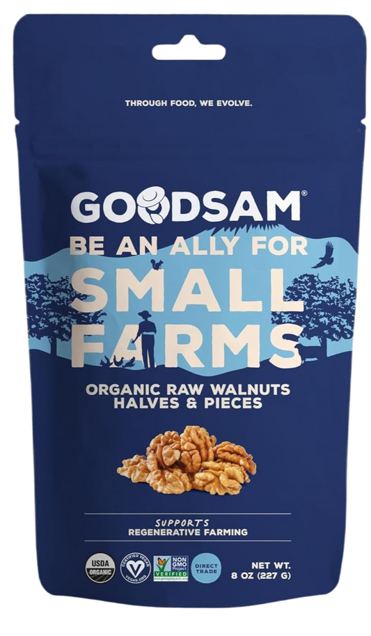 Organic Raw Walnuts, Unsalted