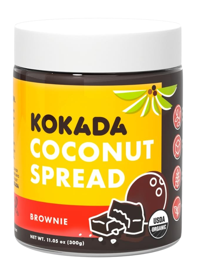 Brownie Organic Coconut Spread