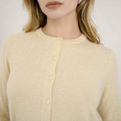 Sadie Cashmere Crew Cardigan