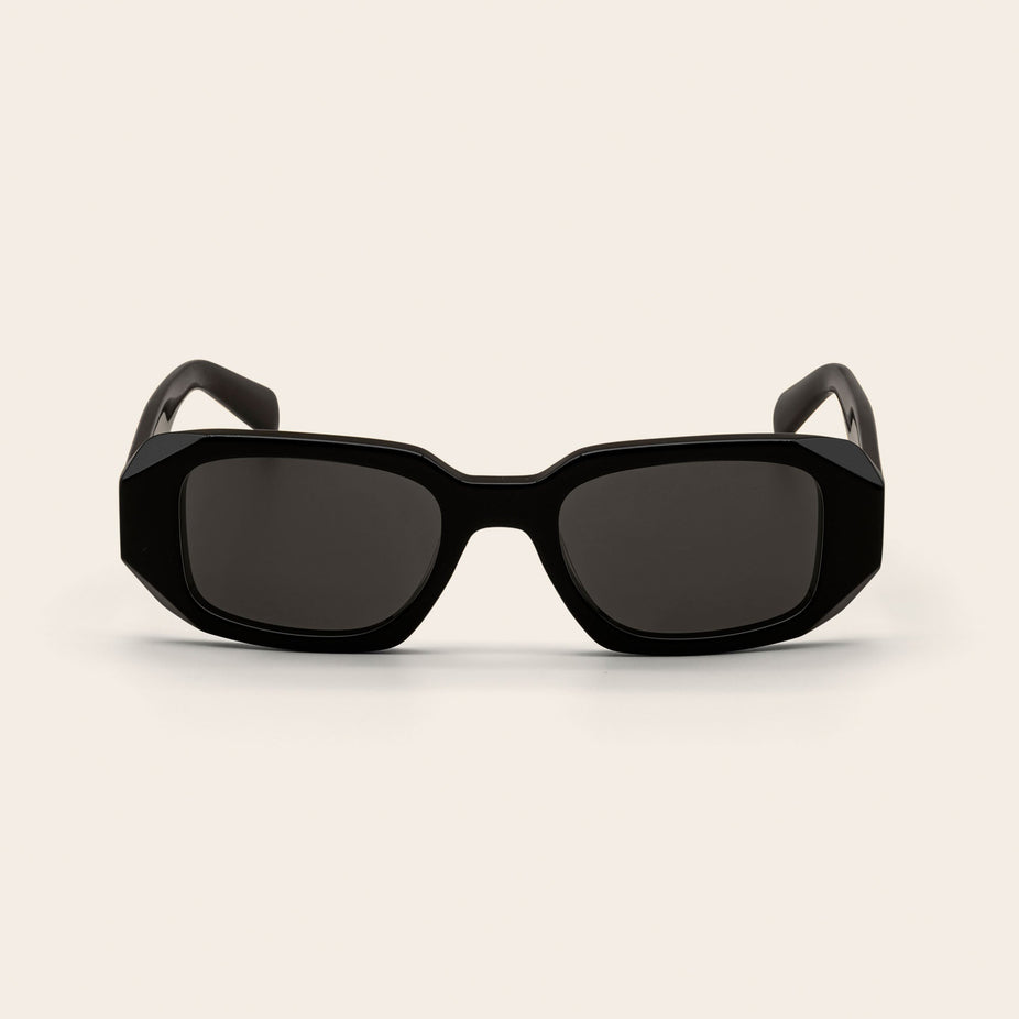 Gabriele Rectangle Italian Acetate Sunglasses