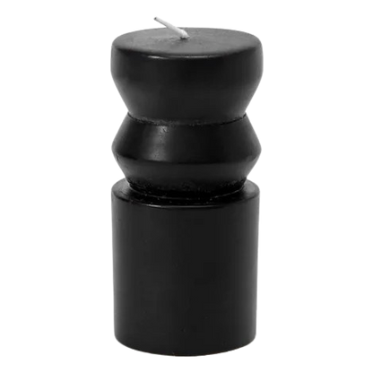 Totem Candle Small - Black