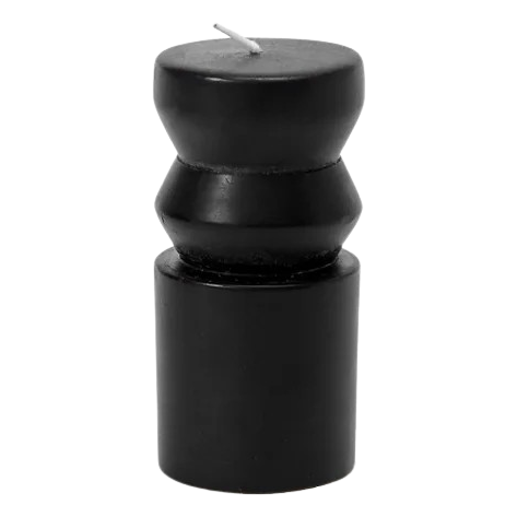 Totem Candle Small - Black