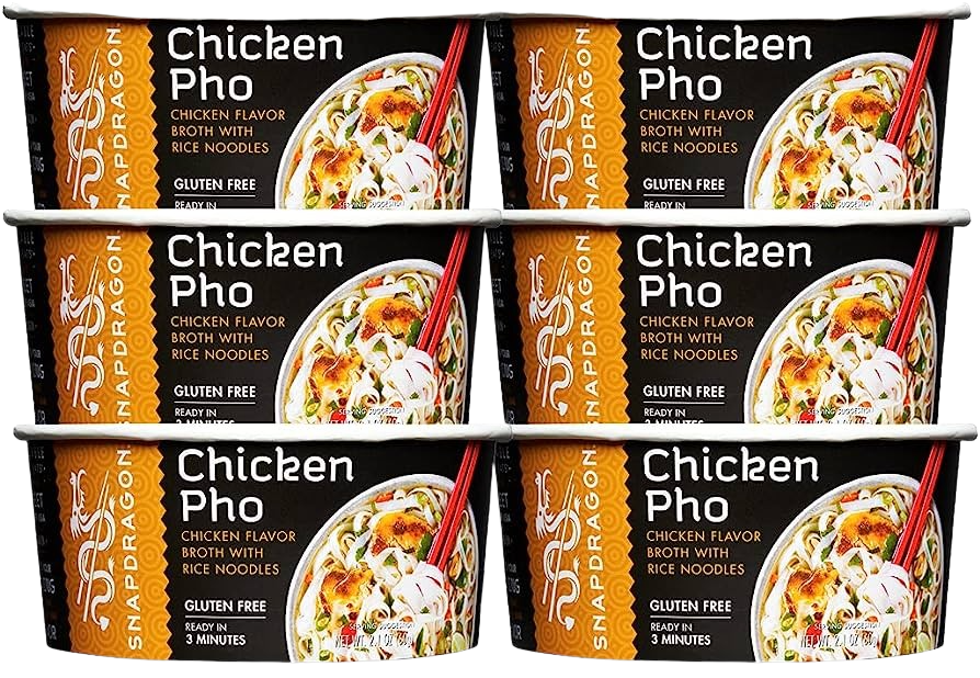 Chicken Pho Soup Bowl (6 Pack)